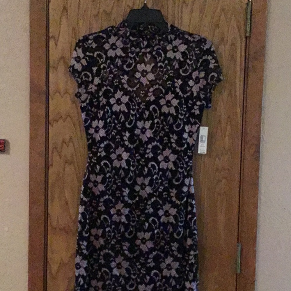New black and gold dress